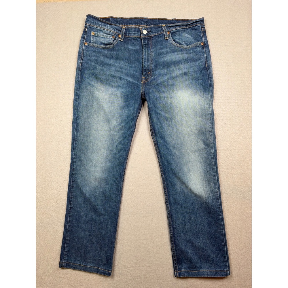 Levis 514 Straight Fit Jeansโ Mens 38 Medium Wash Made in Mexico